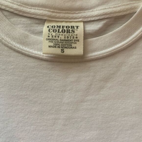 Comfort Colors Explore Arkansas Graphic White Long Sleeve Tee - Picture 4 of 5